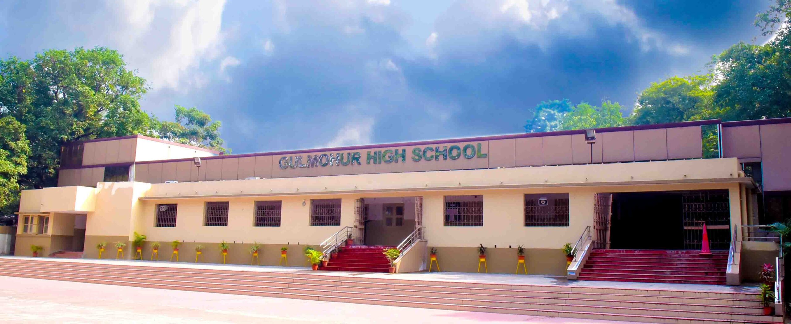 High School Building
